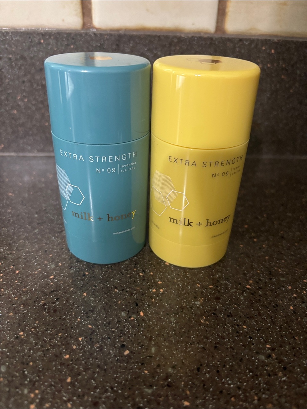 milk + honey Extra Strength Deodorant Sticks